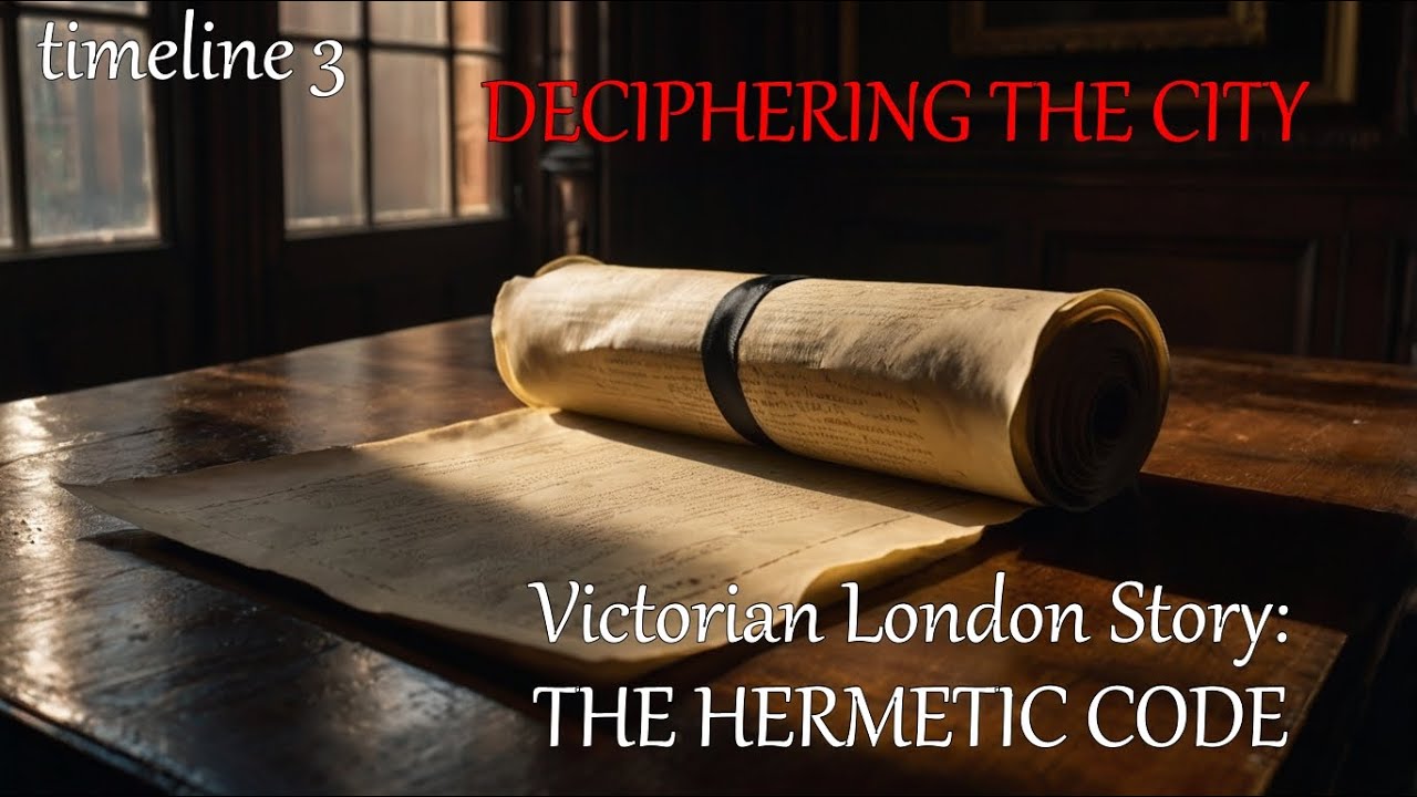 Timeline 3 - "DECIPHERING THE CITY" of Victorian London Story: THE HERMETIC CODE, Historical Fiction