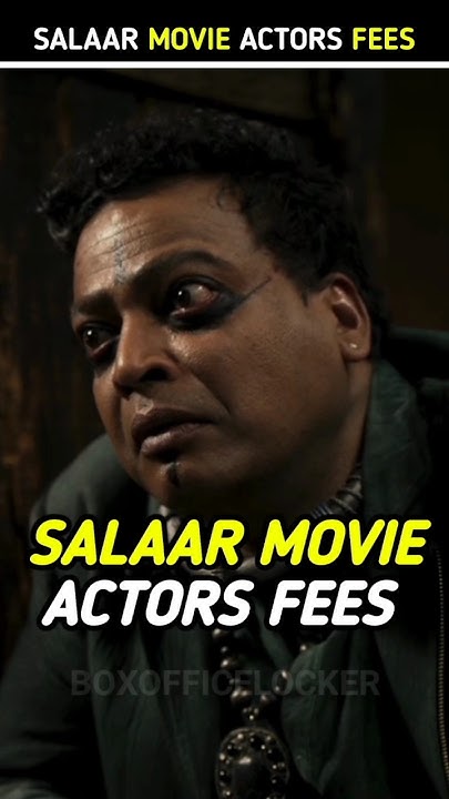 Salaar Movie Actors Fees ?? Box office locker #shorts YouTube Salaar Movie Actors Fees ?? Box office locker #shorts YouTube