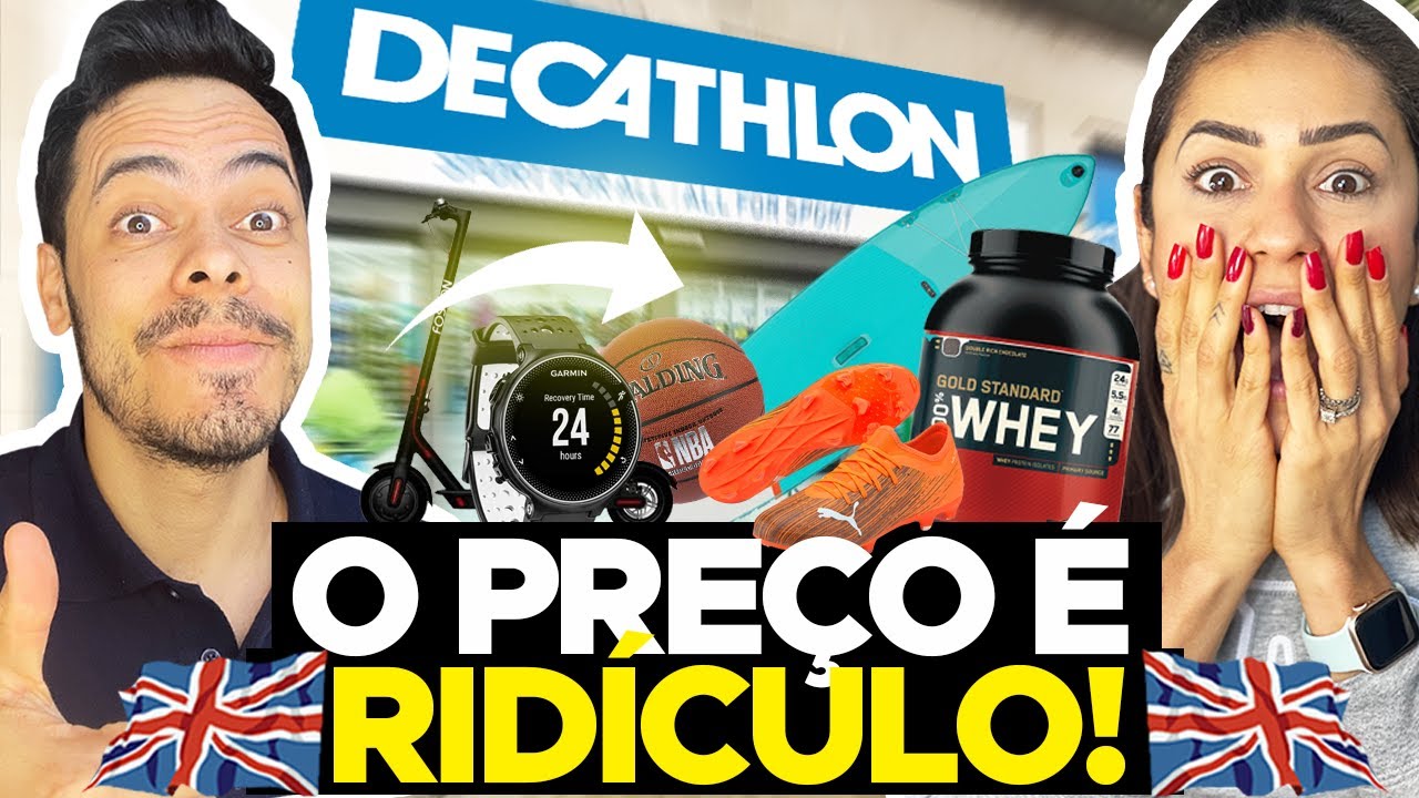 A MAIOR LOJA DE ESPORTES EM LONDRES | O PREÇO É SURREAL!