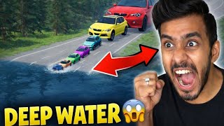 Giant & Small Cars vs Deep Water 😱 | BeamNG.Drive Water Physics Test
