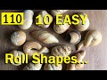 110: 10 EASY ways to shape a Bread Roll - Bake with Jack