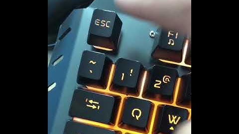 How to press Escape tutorial