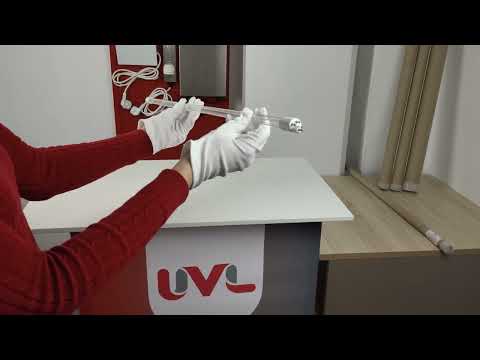 УФ лампа UVL-75VE Ozone для замены лампы UV-C Ozone 75000 75 Вт в установках Van Erp Blue Lagoon