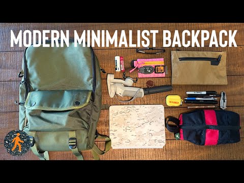 Dsptch Bookpack modern Minimalist Backpack Review and Walkthrough