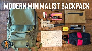 Dsptch Bookpack modern Minimalist Backpack Review and Walkthrough