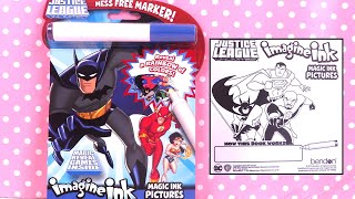 Justice League Super Héros Coloriage Magique Imagine Ink screenshot 5