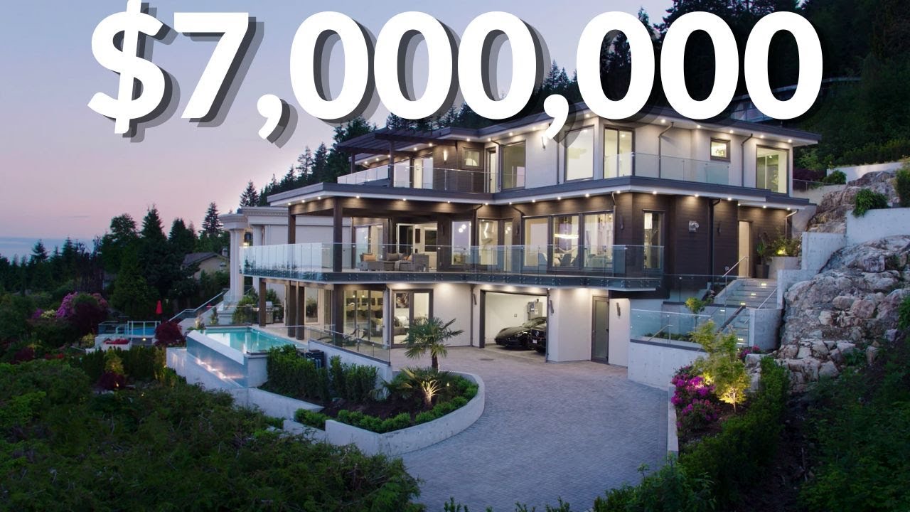 What $7 Million Gets You In Vancouver | West Vancouver Luxury Home Tour