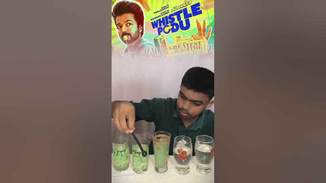Whistle podu #thalapathy #u1 #vijay #tamil #music