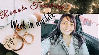 Remote Teaching Week in My Life | back at it!