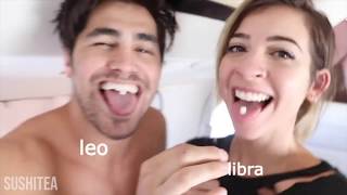 zodiac signs as the vlogsquad | sushitea