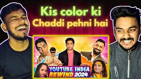 YOUTUBE INDIA REWIND 2024 | ft Tirth parsana | Abhinav arora & Rajat dalal | THUGESH REACTION