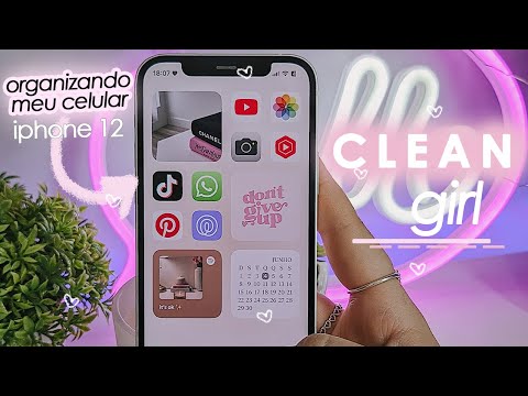 Personalizando meu iphone 12 ✨☕🎀🤳 | clean girl 🌷
