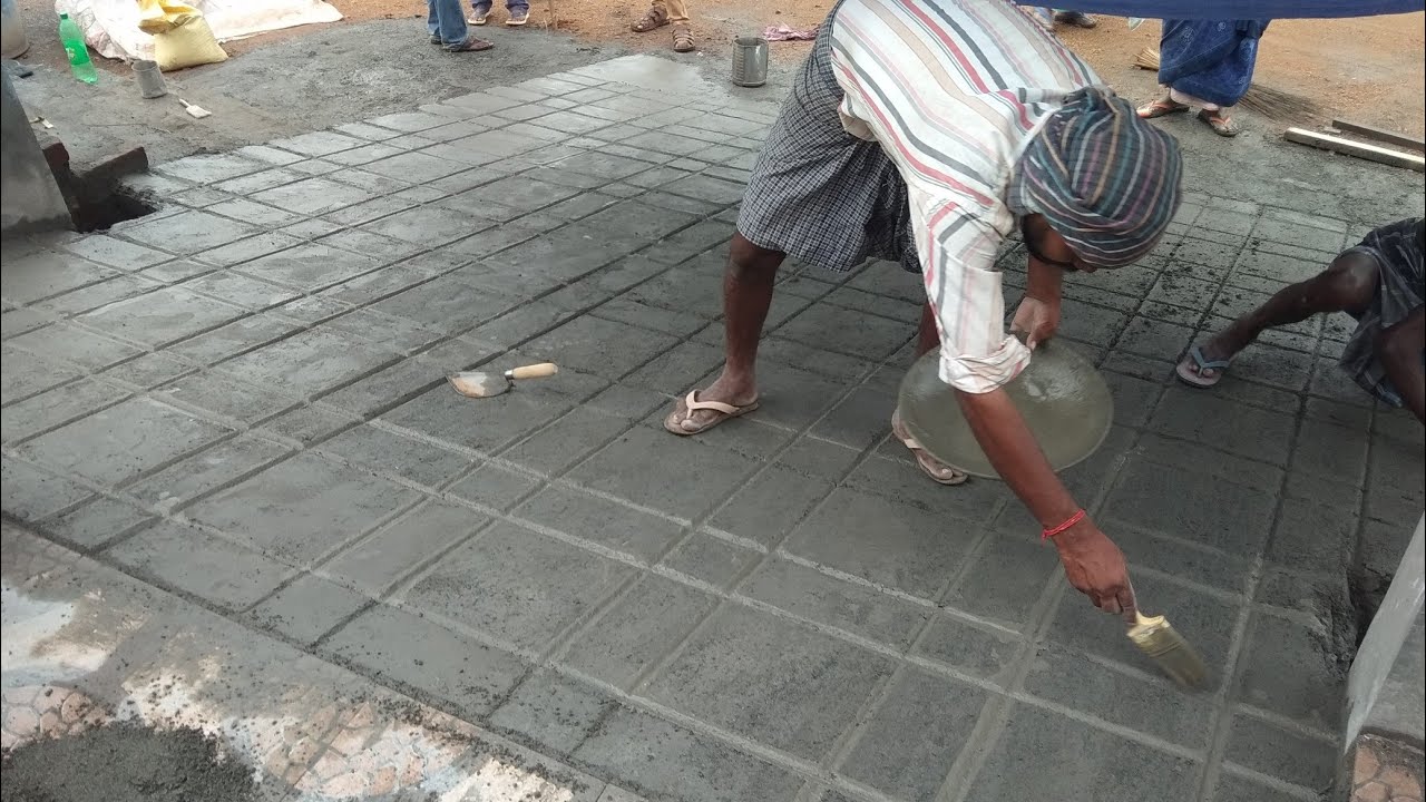 Amazing Workers Idea For Front Car Sliding Ramp Latest Plastering ...