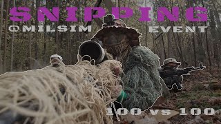 Snipping @MILSIM event | 100vs100 | Airsoft Gameplay screenshot 2