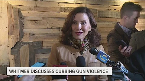 Whitmer discusses curbing gun violence with Michigan lawmakers, residents
