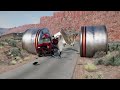 Ultimate Battle in BeamNG.drive: Fast Supercars against a Simple Car!