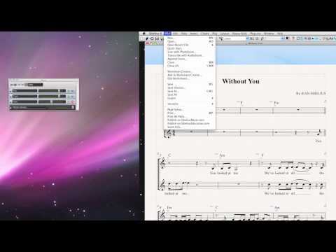 Append Score (merging files) in Sibelius
