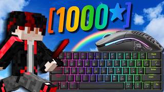 Fighting a 4800 Start Party | Hypixel Bedwars ASMR | 3s