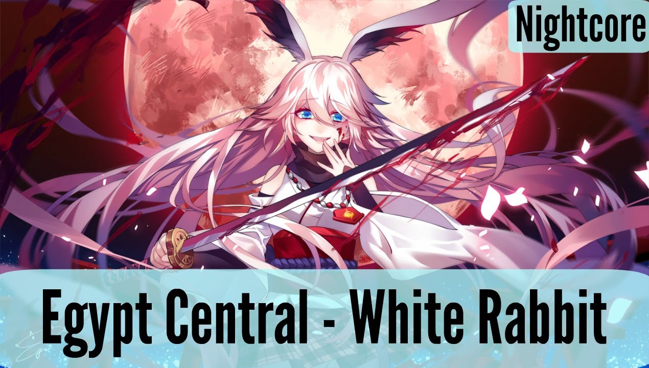 Whit Rabbitcore 【Nightcore】→ White Rabbit (Lyrics) - YouTube