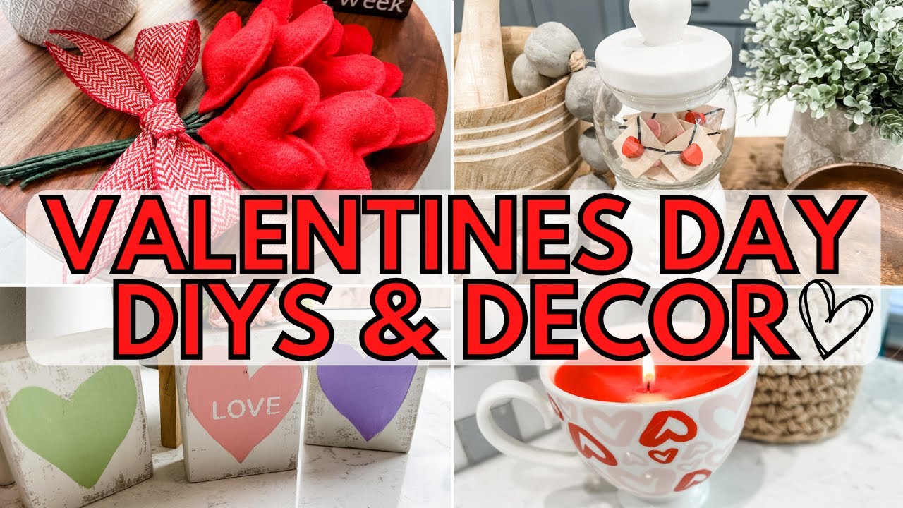 ❤️ You Will FALL IN LOVE With These Easy VALENTINE DIYS! Budget Friendly Decor & Gift Ideas
