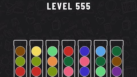 Ball Sort Puzzle Level 555 #ballsortpuzzle #ballsortpuzzlegameplay #puzzlegame #mobilegames