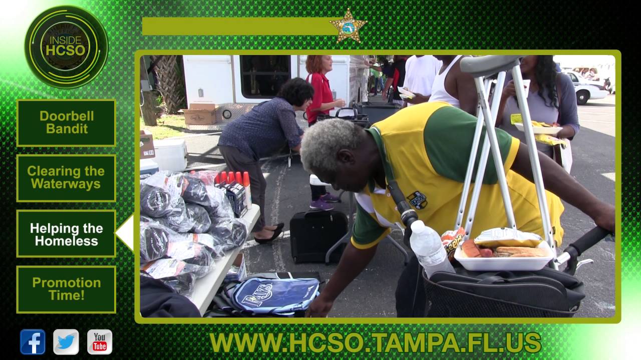 Inside HCSO Quick Hit - Homeless Outreach - YouTube