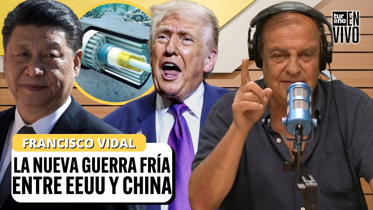¿Estamos viviendo la 2da GUERRA FRÍA? Pancho Vidal y la TENSIÓN entre EEUU y China | Turno En Vivo