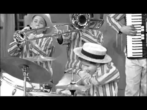 Keith Thibodeaux And A Vintage Slingerland Drum Kit