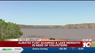 VIDEO: Alibates Flint Quarries and Lake Meredith in need of volunteers this summer