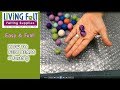How to make a lot of felt beads and felt balls fast