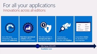 SQL Technologies for Cross-platform Developers Profile