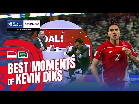 AWAN4D x ABLBET - Best Moments of Kevin Diks | Indonesia vs Saudi Arabia | AFC Asian Qualifiers - World Cup 2026