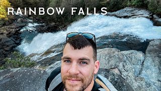 Information Rainbow Falls NC  - INCREDIBLE Waterfall Hike News