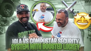 WHY IS COMPUSTAR BETTER THAN IGLA SECURITY SYSTEMS  WITH BOOSTED LUCKEY ! #compustar #igla #security