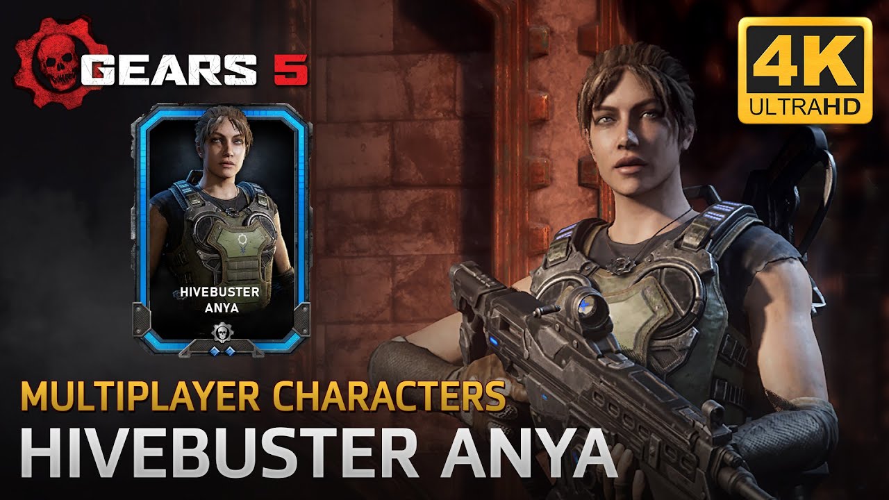 Gears 5 - Multiplayer Characters: Hivebuster Anya 