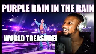 QOFYREACTS To Prince - “Purple Rain” During Downpour | Super Bowl XLI Halftime Show | FIRST TIME