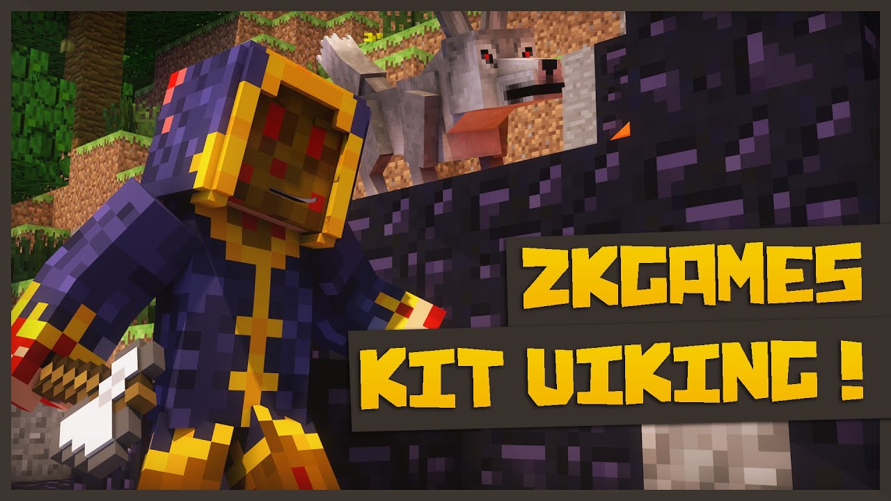 Minecraft - ZKGames Kit Viking !