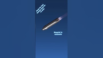 SpaceX Starship in #sfs | Blueprint in comments | #sfs #shorts #viral #starship