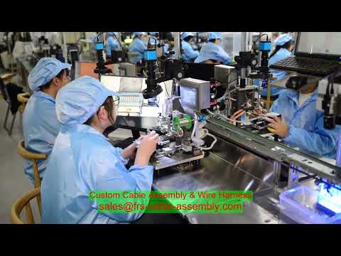 Wire Harness New Zealand I-PEX 20346 Micro-Coax Cable IPEX IPEX 1653-020B Cable Assembly Manufacture