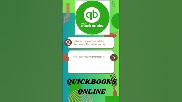 Managing Recurring Transactions in QuickBooks Online | #shorts |#qbooks
