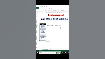 EXCEL | SHORTCUT | COMBINE #shorts #ytshorts #ytshort #viral #excel #trending😍😱