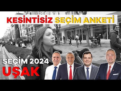 UŞAK | KESİNTİSİZ SAYAÇLI DEV ANKET | SOKAK RÖPORTAJLARI |