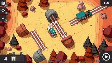 Railbound Demo 2-5 Walkthrough