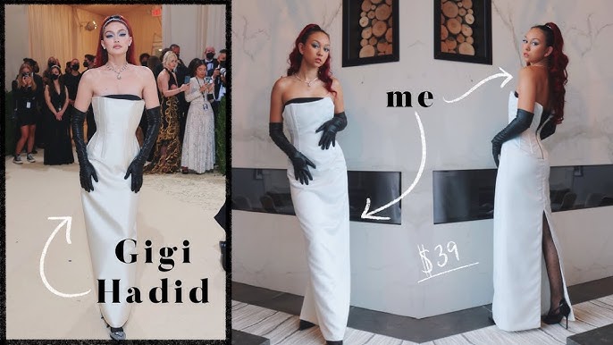 TikToker Recreates Dua Lipa's Vintage Chanel Met Gala Dress for $200
