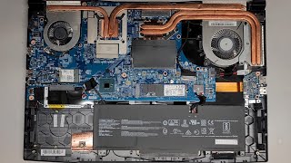 MSI Katana GF76 Disassembly RAM SSD Hard Drive Upgrade Battery Replacement Repair Quick Look Inside