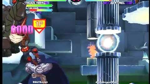 Mvc2 Azut (Sent,Strider,Doom) vs DarkDragonite81 (MSP,ROW,Matrix, Mag, IM,Sent) Part 2 1/22/12.mpg