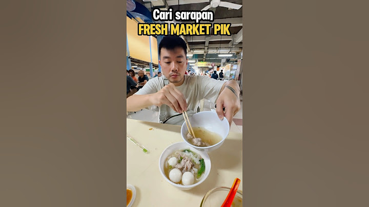 Cari sarapan di FRESH MARKET PIK!!