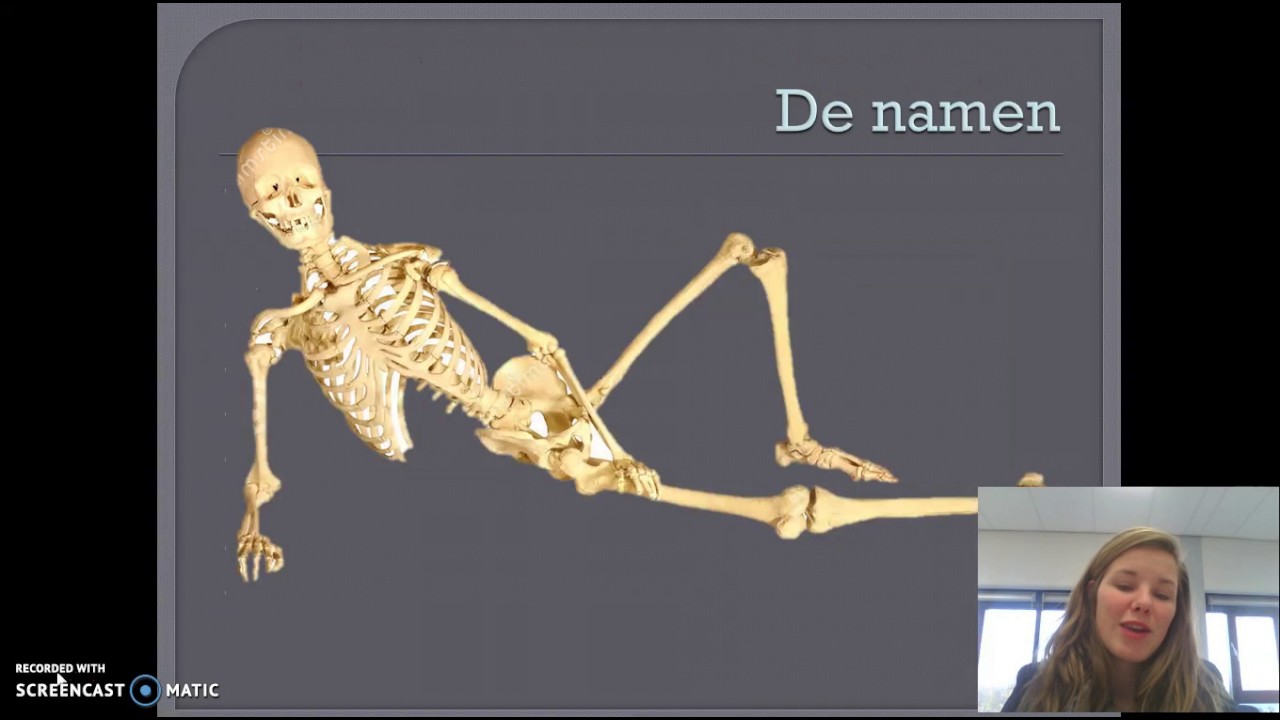 5.1 Het skelet van de mens - YouTube