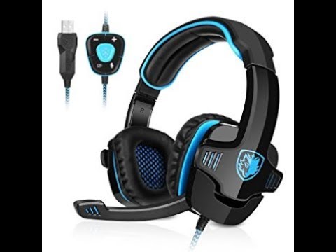 Auriculares 7 1 Usb Sades Sa 901 Geniales Youtube