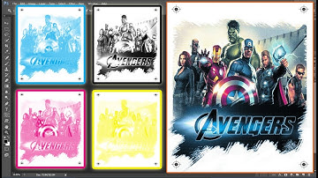 how to make C-M-Y-K color Separation in Photoshop Images-1